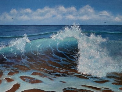 Wave painting